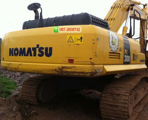 ขายดาวน์รถแบคโฮ KOMATSU PC 300-8 ขายดาวน์รถแบคโฮ KOMATSU PC 300-8