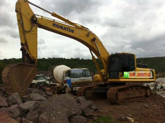 ขายดาวน์รถแบคโฮ KOMATSU PC 300-8 ขายดาวน์รถแบคโฮ KOMATSU PC 300-8