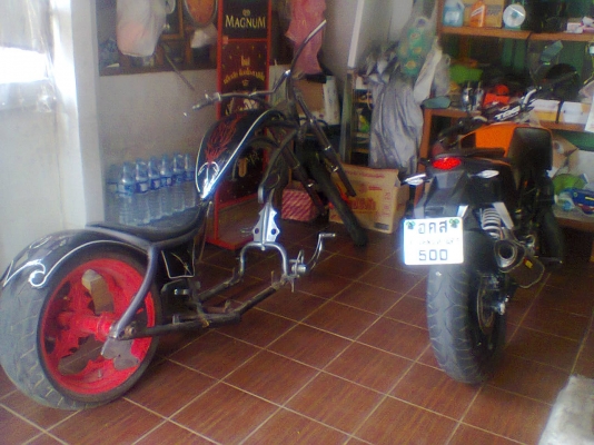 ขายโครงชอปเปอร์ ยิงเฟรม ล้อโต ปรับราคาเหลือ 20000 ถ้วนๆ