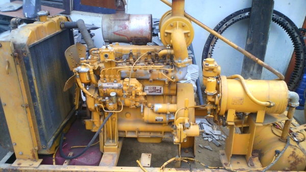 เครื่องยนต์ KOMATSU 4D92-1 ซีเรียลเครื่อง 19952 เครื่องแน่นมาก ใช้งานดี