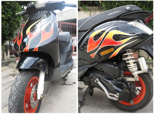 รถอิตาลี Piaggio zip หายาก100ซีซี รถอิตาลี Piaggio zip หายาก100ซีซี