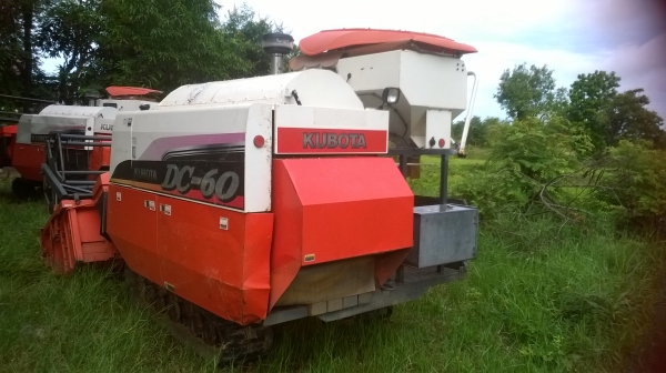 ขายรถเกี่ยวข้าว kubota dc60 พร้อมใช้งานครับ ขายรถเกี่ยวข้าว kubota dc60 พร้อมใช้งานครับ