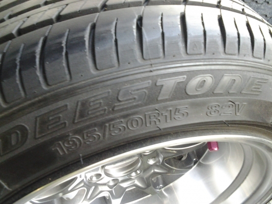 CE28 ขอบ15 หน้า8 หลัง9 พร้อมยางปลายปี13 CE28 ขอบ15 หน้า8 หลัง9 พร้อมยางปลายปี13