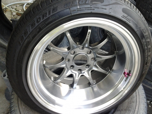 CE28 ขอบ15 หน้า8 หลัง9 พร้อมยางปลายปี13 CE28 ขอบ15 หน้า8 หลัง9 พร้อมยางปลายปี13