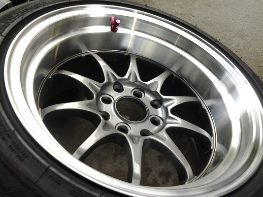 CE28 ขอบ15 หน้า8 หลัง9 พร้อมยางปลายปี13 CE28 ขอบ15 หน้า8 หลัง9 พร้อมยางปลายปี13