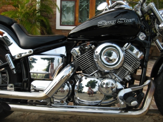 ขาย yamaha dragstar400 custom ปี 2003