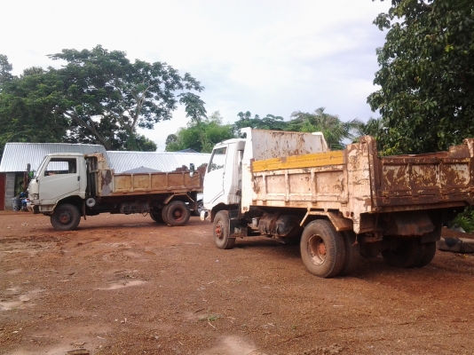 HINO KM505 เครื่อง 117 WO4D แพคคู่คับ และ KM310 เครื่อง 6BB1 Fหน้าหลัง ดั้มยิงหน้า โนบุตนะครับพี่น้อง