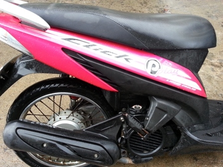 มือแรกHonda Clickสตาร์ทมือเท้าปกติ ภาษีไม่ขาด เครื่องเดิมดีมากรถ กรุงเทพ