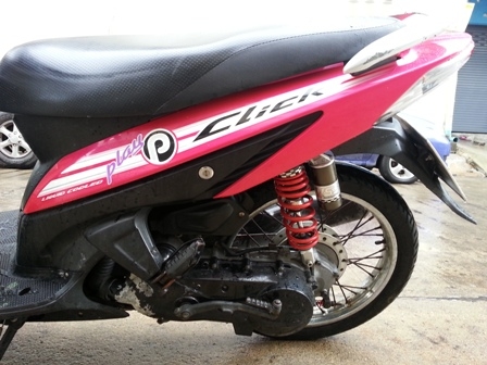 มือแรกHonda Clickสตาร์ทมือเท้าปกติ ภาษีไม่ขาด เครื่องเดิมดีมากรถ กรุงเทพ