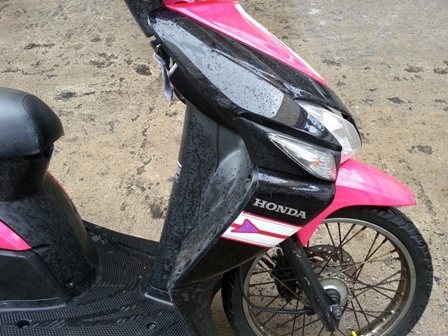 มือแรกHonda Clickสตาร์ทมือเท้าปกติ ภาษีไม่ขาด เครื่องเดิมดีมากรถ กรุงเทพ