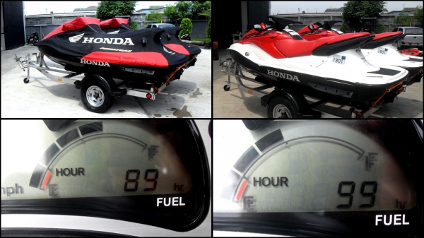 ขาย JETSKI HONDA AQUATRAX F-12X ทั้งเซ็ท 2 ลำพร้อมเทรเลอร์ลาก ราคา 580000