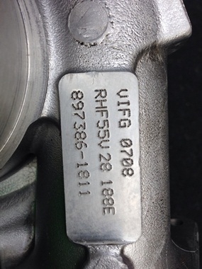 ขายเทอร์โบ F55V  ป้ายขาว