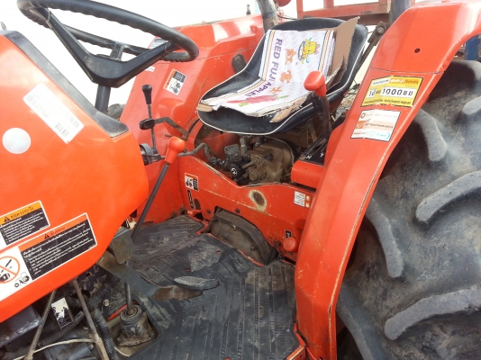 คูโบต้า L4508 พร้อมใบมีดตราช้างสเปเชี่ยว ขายตามสภาพ..ใช้งานได้ปรกติ