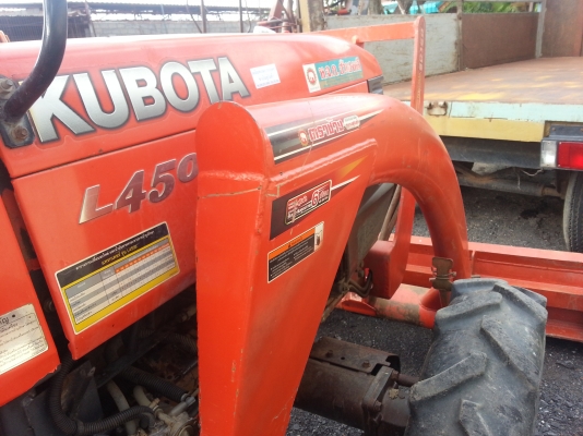 คูโบต้า L4508 พร้อมใบมีดตราช้างสเปเชี่ยว ขายตามสภาพ..ใช้งานได้ปรกติ