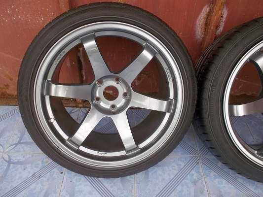 ขายแม็กใหม่+ยางเปอร์เซ็น  ขอบ18x9.5/10.5  ยางหน้า235-40-18 หลัง 255-35-18
