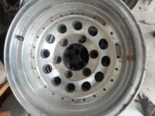 แม็กหยดน้ำสวยๆๆๆเลย 15"  6รู