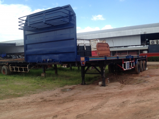 ขายหางพื้นเรียบ 3 เพลา ยาว 12.5 เมตร พร้อมเก็บงาน จดทะเบียนแล้วเรียบร้อย ขายๆๆๆๆครับโทรเลยครับ