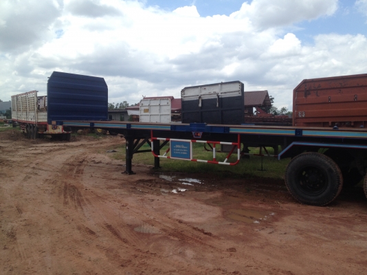 ขายหางพื้นเรียบ 3 เพลา ยาว 12.5 เมตร พร้อมเก็บงาน จดทะเบียนแล้วเรียบร้อย ขายๆๆๆๆครับโทรเลยครับ