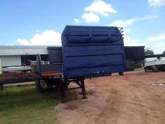 ขายหางพื้นเรียบ 3 เพลา ยาว 12.5 เมตร พร้อมเก็บงาน จดทะเบียนแล้วเรียบร้อย ขายๆๆๆๆครับโทรเลยครับ