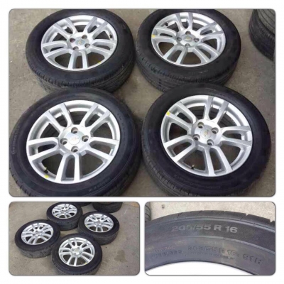 ขายล้อแม็ก Chevrolet Sonic LTขอบ 16 4/100+ยางปี 12 ราคา4,900บาทถูก