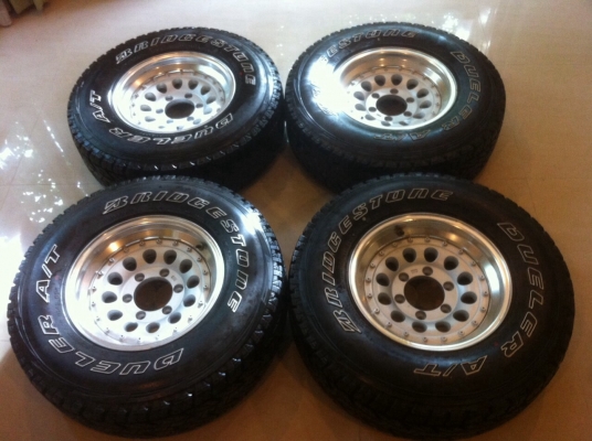 ขายล้อหยดน้ำ 2 ชิ้น japan พร้อมยาง at 30