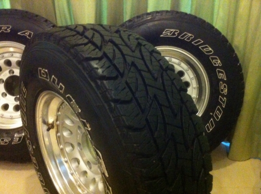 ขายล้อหยดน้ำ 2 ชิ้น japan พร้อมยาง at 30 ขายล้อหยดน้ำ 2 ชิ้น japan พร้อมยาง at 30