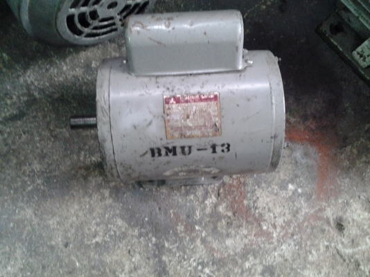 ขาย !! มอเตอร์ 1แรง220v. พร้อมใช้งาน ยี่ห้อมิตซูบิชิ สภาพสวยเดิมๆ พร้อมใช้