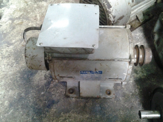ขาย !! มอเตอร์3แรง220v.ยี่ห้อkama พร้อมใช้งาน