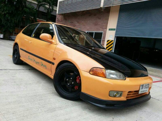 ขายEG สีส้ม"ชานม" เครื่องD15B VTEC+ติดLPG SUNROOFแท้ ล้อSPOON ค้ำSPOON ท่อJS-racing ภายในตัวนอก ดำเมกา รถสวย สีสวย มีเสน่ห์.คับ ขายEG สีส้ม"ชานม" เครื่องD15B VTEC+ติดLPG SUNROOFแท้ ล้อSPOON ค้ำSPOON ท่อJS-racing ภายในตัวนอก ดำเมกา รถสวย สีสวย มีเสน่ห์.คับ
