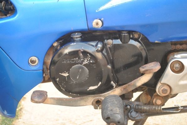 ขาย honda wave100 ทะเบียนโอน ดีสเบรค สีน้ำเงิน ปี 47 ราคา12500 บาท