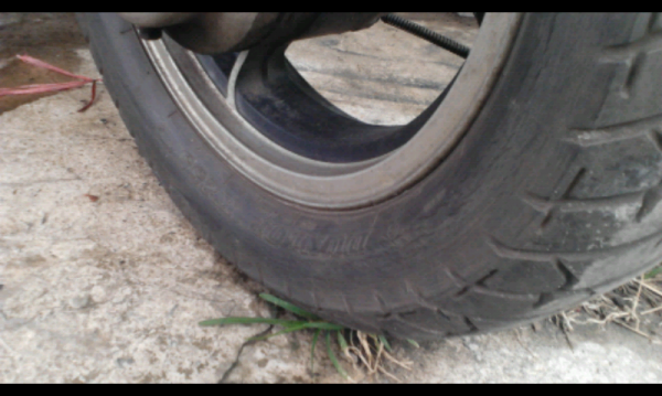 ขาย ล้อแม็กบิ๊กไบค์ KAWASAKI อิลิมิเนเตอร์ 400 CC  ราคาล้อหน้า หลัง 2500 บาท