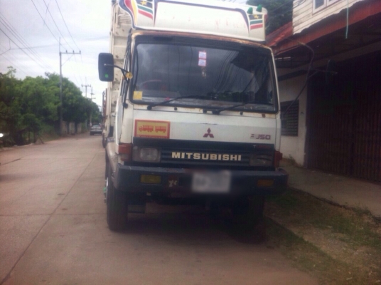 ขายรถบรรทุกสิบล้อไม่ดัมพ์ MITSUBISHI TF ซีเรียล 6,xxx 2 เพลา เครื่อง 6d16 turbo กระบะเหล็กไม่ดัมพ์ ทะเบียนพร้อม