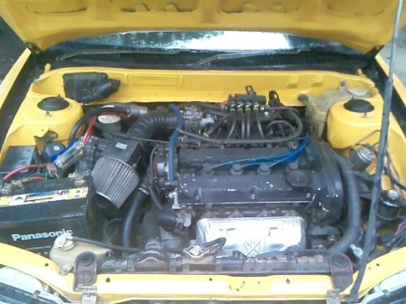 ด่วน..สไตส์E-Car4G93TWIN-CAMเกียร์M/Tติดแก๊สLPGหัวฉีดถังโดนัทแม็ก17&quot;ท่อดุแอร์หนาวสีสวยเต็ม(พร้อมขับส่ง)