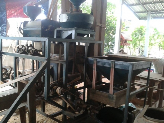 โรงสีสองลูกหิน สภาพสวย ใช้งานได้เลย อยู่อำเภอชุมพลบุรี  จังหวัดสุรินทร์