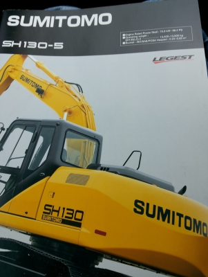 ขายรถขุดSUMITOMO รุ่นSH210-5และSH130-5