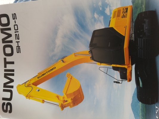 ขายรถขุดSUMITOMO รุ่นSH210-5และSH130-5