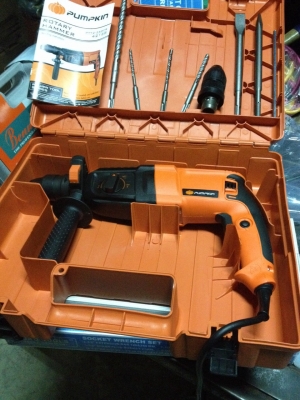 สว่านโรตารี่ 2-26 DFR  3 ระบบ ฺPumpkin สติ๊กเกอร์ม่วง