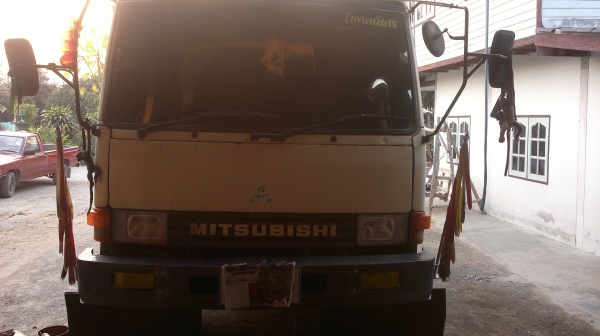 MITSU FN527TD-4xxxx เครื่อง 6D16Turbo 10 เกียร์ แอร์เย็น เบรคใหญ่ 2เพลา