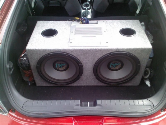 ตู้สูตร Pioneer Carrozzeria รุ่น TS-WX3000A ดอกซับ 12" 1 คู่ กำลังขับ 360 วัตต์ แอมป์ในตัว เป็นตู้ดีไซน์เก่าๆ แต่เสียงไม่เก่านะค้าา