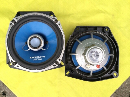 เซ็ทลำโพง Alpine ตระกูล DDDrive ครบชุดหน้าหลัง