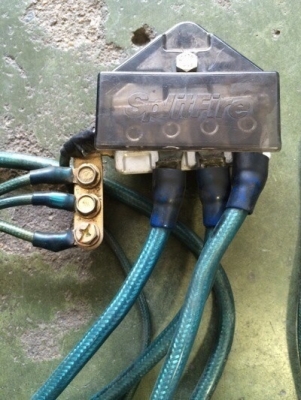 สายกราวน์วายของญี่ปุ่น สายถักใหญ่ๆ 6 จุด ของ SplitFire สายกราวน์วายของญี่ปุ่น สายถักใหญ่ๆ 6 จุด ของ SplitFire