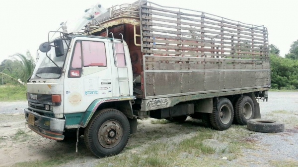 10ล้อเพลาเดียว ISUZU JCM วางเครื่อง195และ175แรง...หัวร็อค เบรคทิฟฟี่ ลูกหมากร้อย..รถสวยดีพร้อมใช้