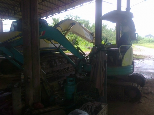 แพคคู่ขายรถแบคโฮ ANMAR  DO -030พร้อมเทนเลอร์ลากรถสวยพร้อมใช้