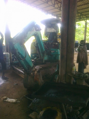 แพคคู่ขายรถแบคโฮ ANMAR  DO -030พร้อมเทนเลอร์ลากรถสวยพร้อมใช้