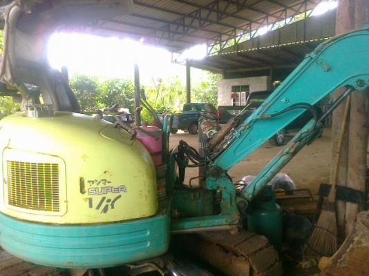 แพคคู่ขายรถแบคโฮ ANMAR  DO -030พร้อมเทนเลอร์ลากรถสวยพร้อมใช้