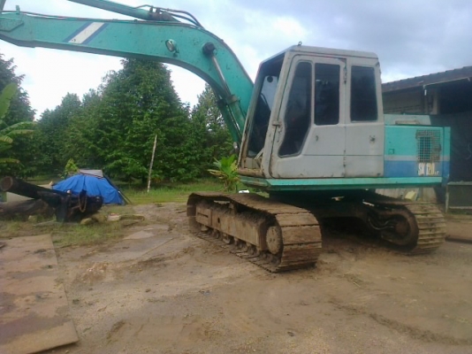 ขายรถแบคโฮKOBELCO  sk  120-2เครื่องปั้มดีช่วงล่างดีรถพร้อมทำงาน