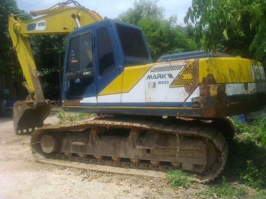 ขายรถแบคโฮ KOBELCO sk200-3รถสวยพร้อมใช้ ขายรถแบคโฮ KOBELCO sk200-3รถสวยพร้อมใช้