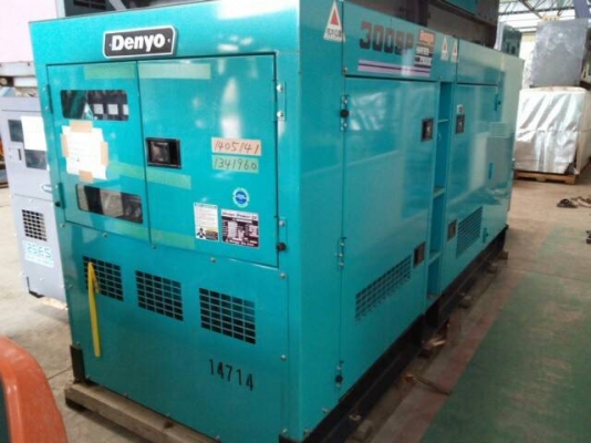 เครื่องปั่่นไฟมือสอง DCA-300SPK3 สนใจโทร 083 081 2889 ฟ้า