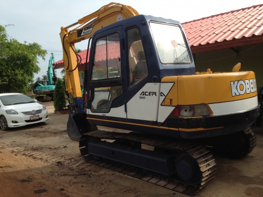 ขายด่วน KOBELCO SK60-1  มาร์คทรีอาร์มพิเศษ มีลายหัวเจาะ เก่าในเชคสภาพใหม่ พร้อมใช้