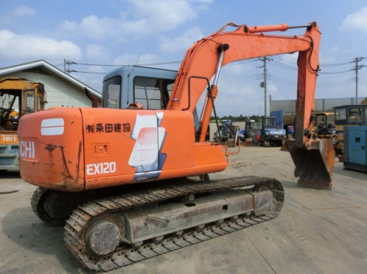 ขายด่วน HITACHI EX120-3  นำเข้าจากญี่ปุ่นยังไม่เคยใช้งานในไทย สภาพสวย เครื่องปั้มดี ไฟฟ้าครบ